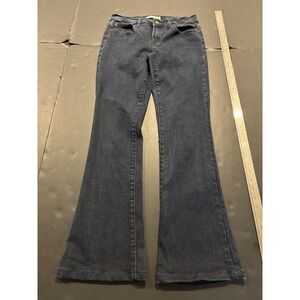 Henry & Belle Micro Flare Dark Wash Denim Jeans Women's Size 28